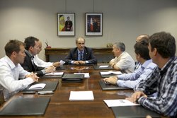 Martí explica als contractistes que modificarà la Llei del sòl